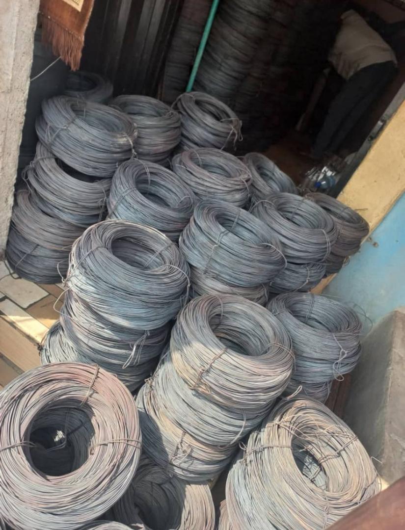 Coils of binding wire in stock at Acemoh Steel